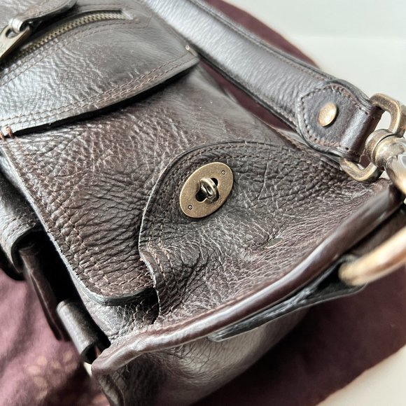 Mulberry Emmy Handbag - Darwin Dark Brown - Picture 9 of 14